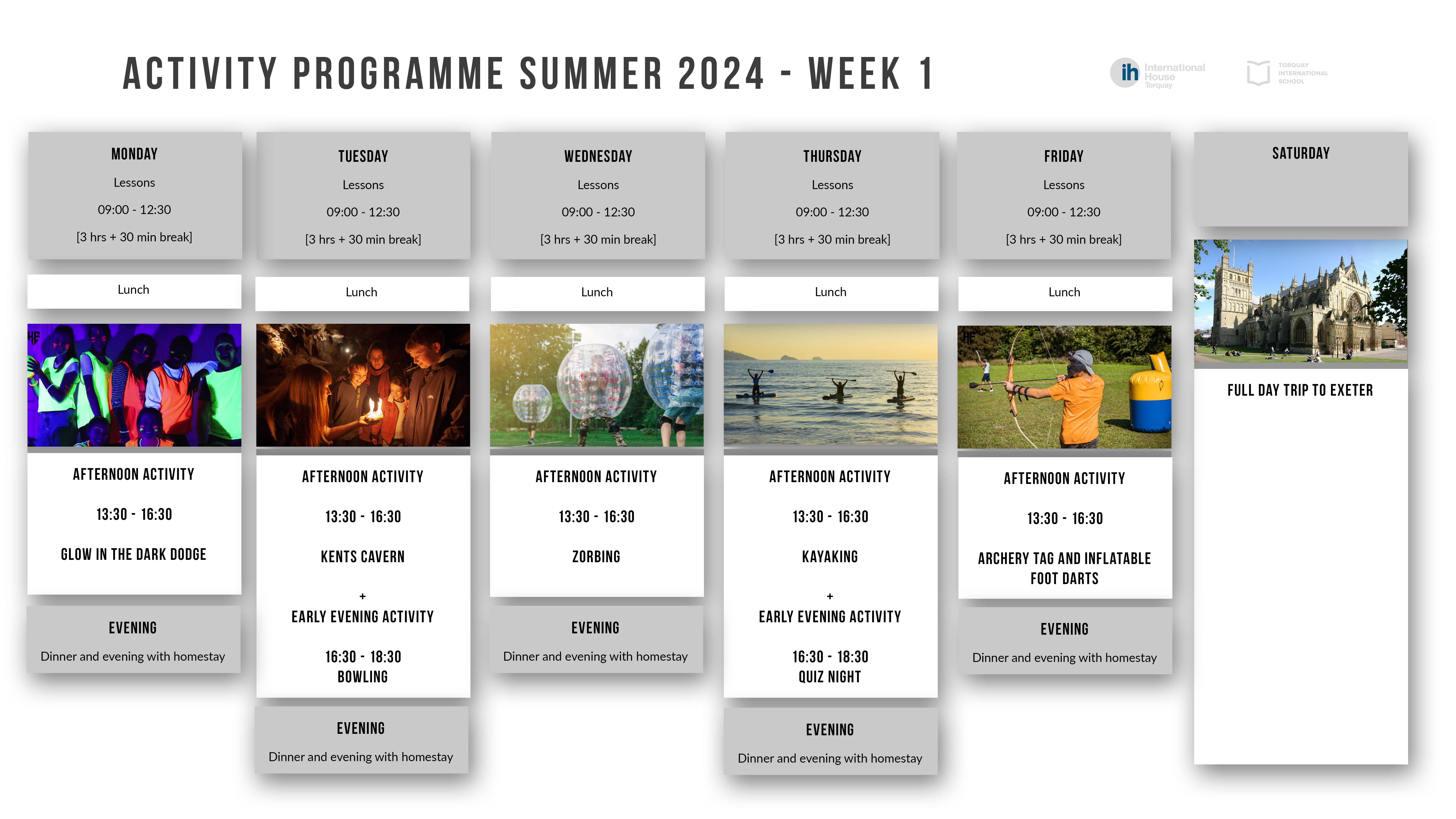 Summer YL Programme - Week 1